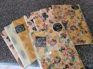 3Bees Honey Beeswax Wraps