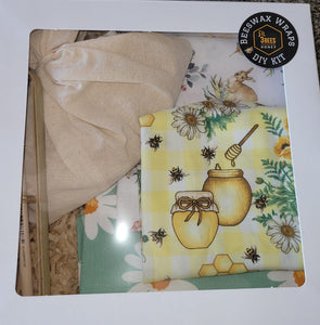 3Bees Honey Beeswax Wraps DIY Pack