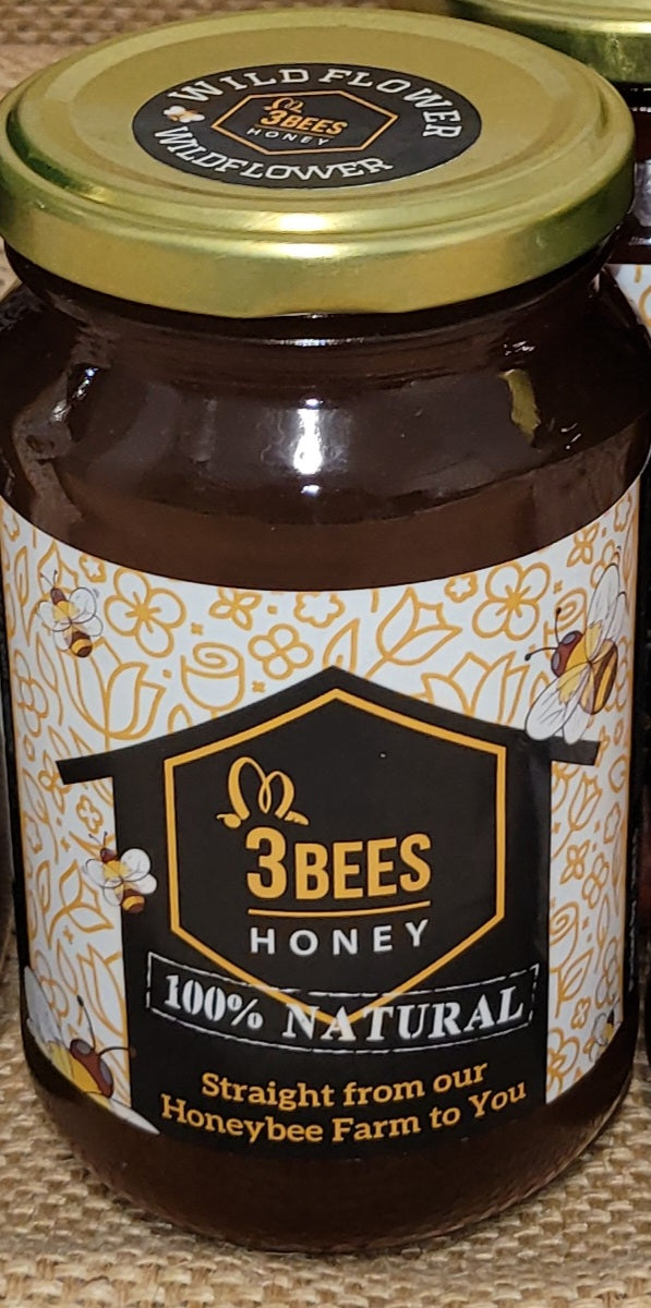 3Bees Honey Wildflower Honey